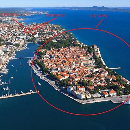 Candy Ap.-Near Center,Bus,Beach+Free Parking Place Zadar Eksteriør bilde